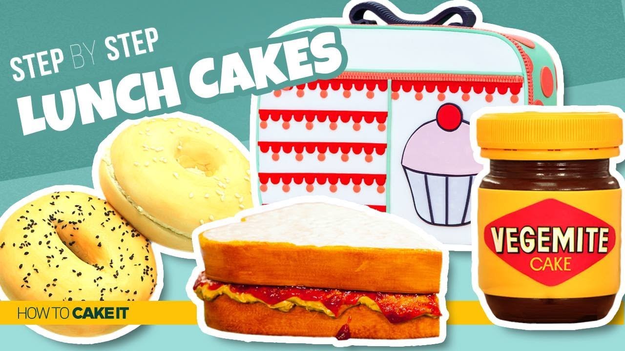 4 Exciting Lunch CAKES | Sandwiches and Spread As CAKE | How To Cake It | Yolanda Gampp