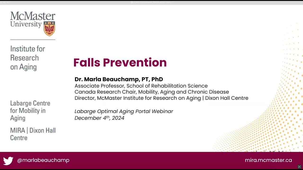Falls Prevention: What you need to know