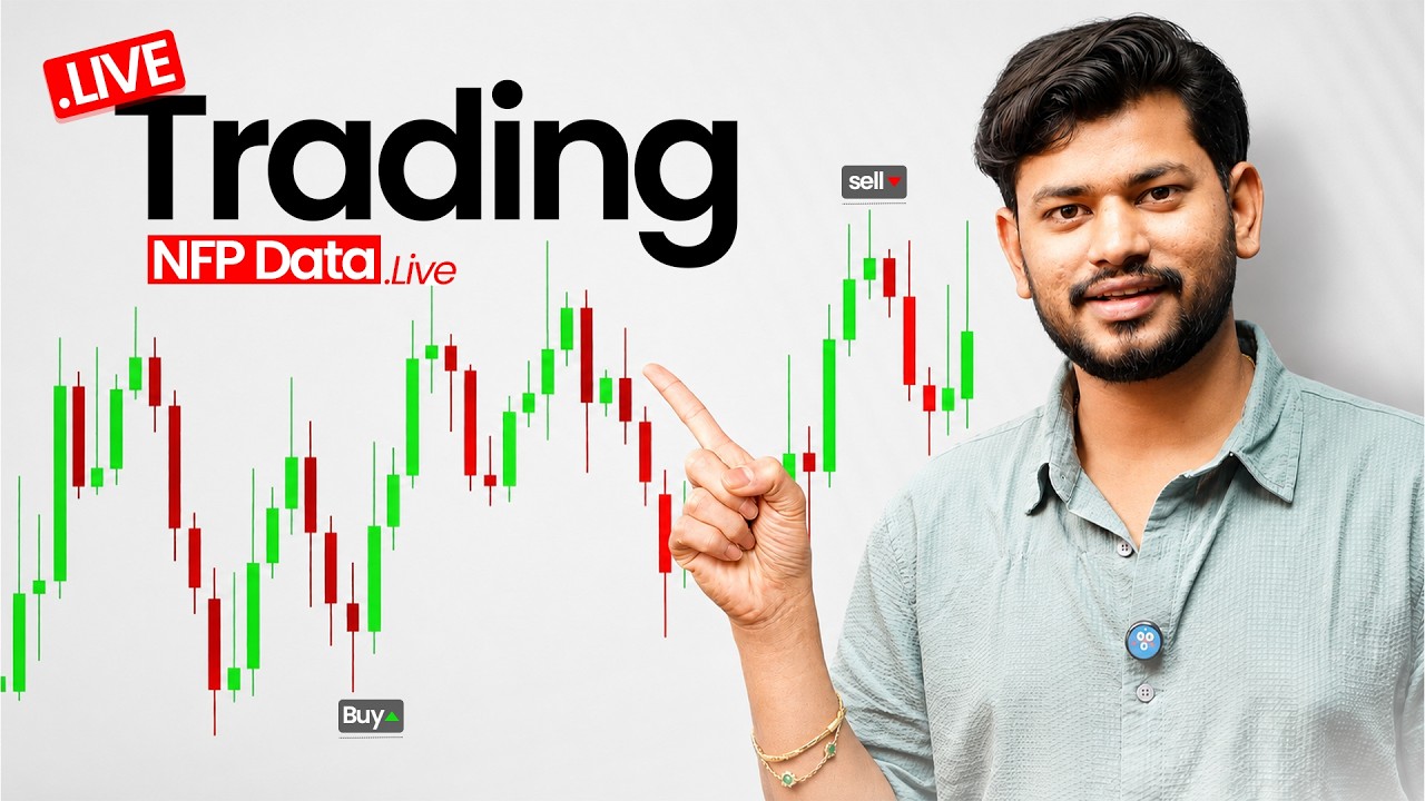 NFP Data Live Market Analysis - Gold, Crypto Market Analysis - August 07