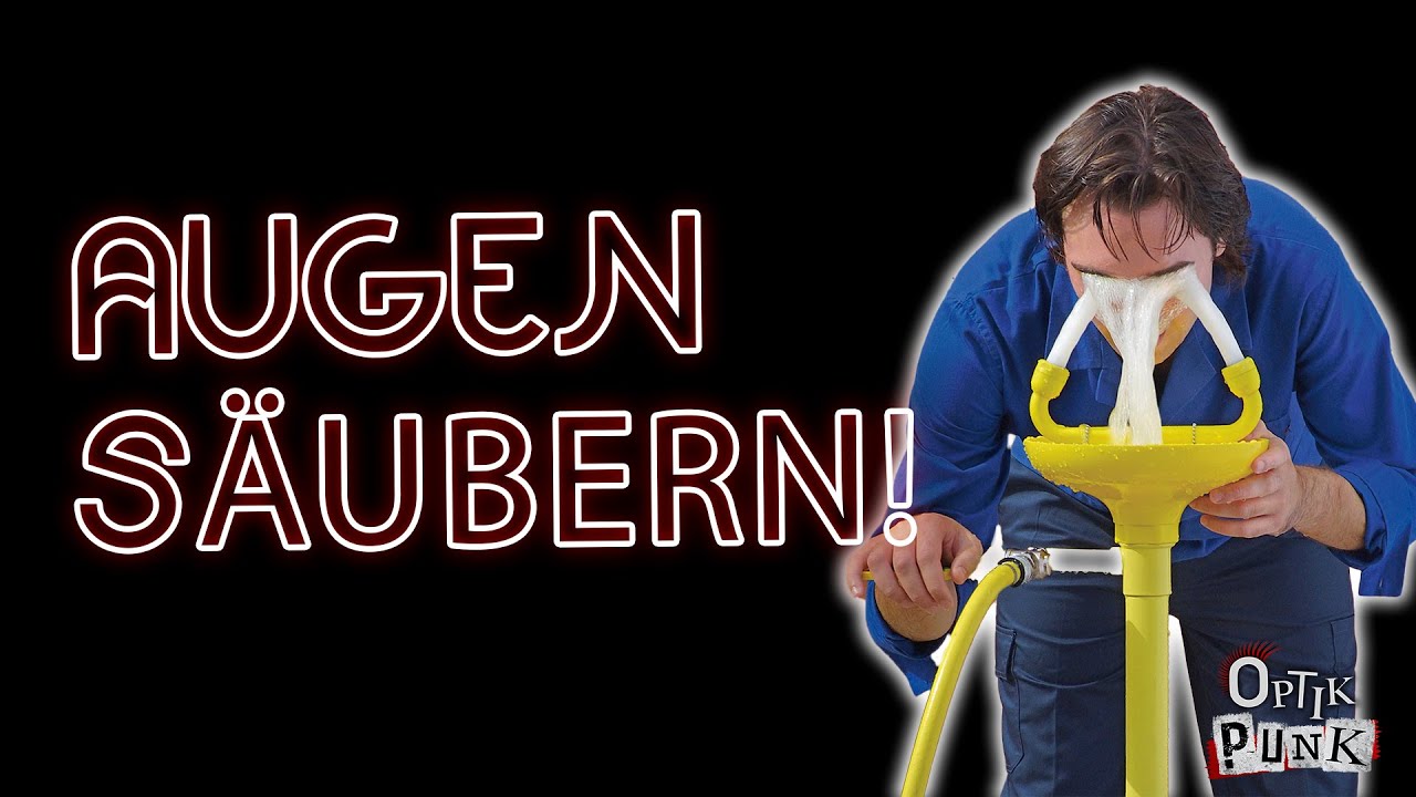 Augenhygiene hei&szlig;t nicht nur Auswaschen! - Optikpunk kl&auml;rt auf