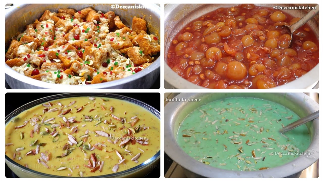 Top 4 Eid Al Adha Hyderabadi Meetha Recipes That Everyone will love!
