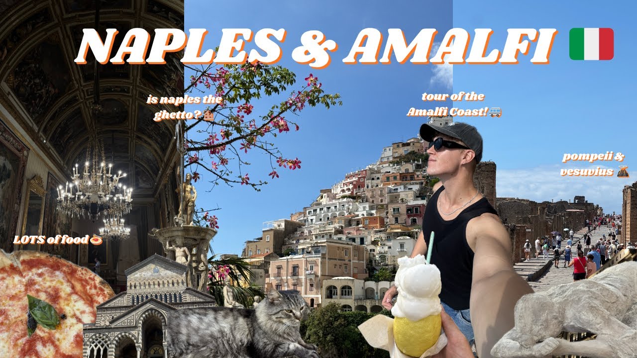 IS NAPLES THE GHETTO? VLOG (amalfi coast, pompeii, mt vesuvius, ostello bello hostel)