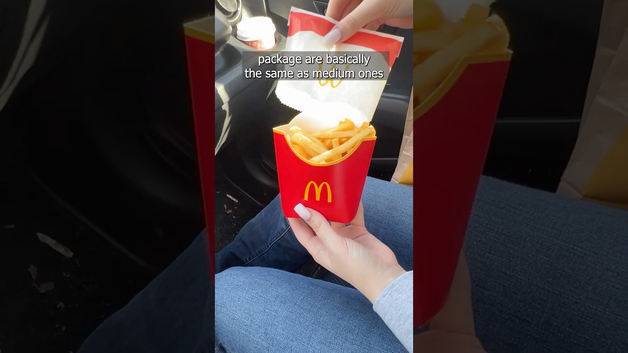 Вы все это время неправильно использовали упаковку McDonald's! #mcdonaldshack #fastfoodhack