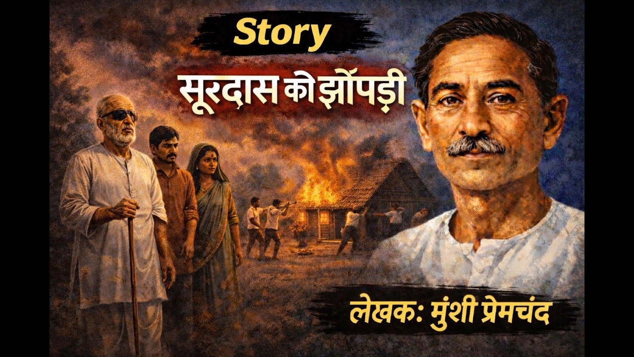 MUNSHI PREMCHAND - SOORDASH KI JHOPDI /सूरदास की झोंपड़ी/Munshi Premchand Hindi Kahani/Surdas Story