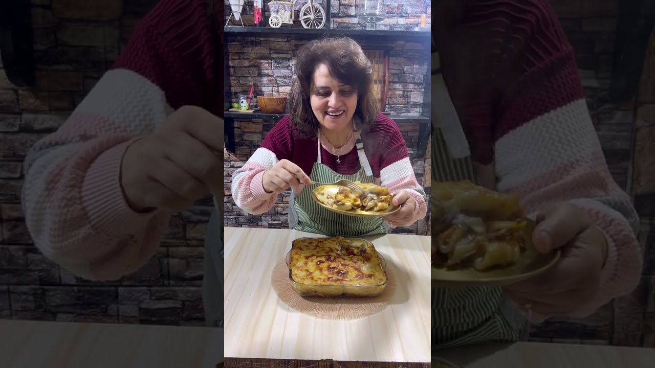 الاكلة الرسمية لصيام الكبير #مكرونة_بالبشاميل#صيامي بدون فول صويا❌ ولا بسلة ❌بحشو جديد🤌🏻#Vegan_Food