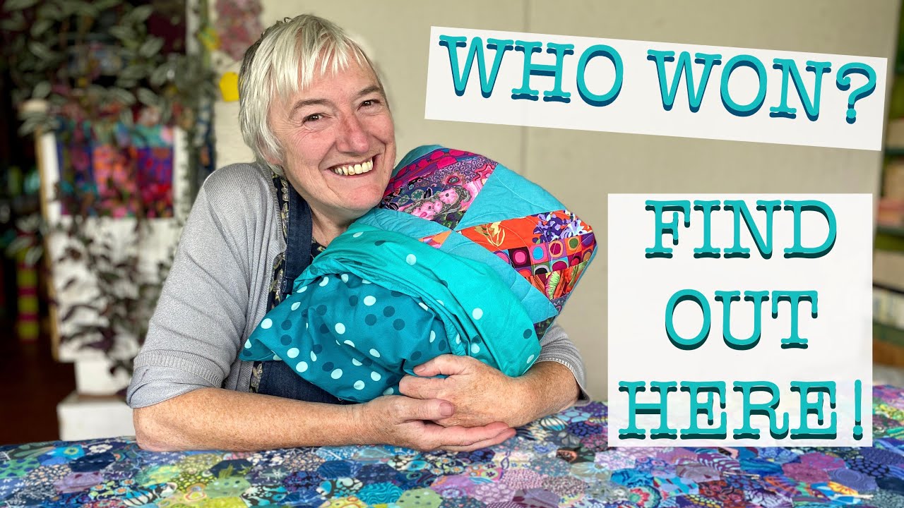 Enjoying your comments and the QUILT has a new home!
