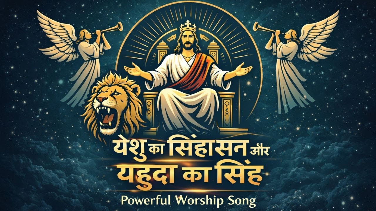 Yahuda Ka Sher – Powerful Yeshu Masih Worship Song | Holy Spirit Fire | Hindi Christian Song