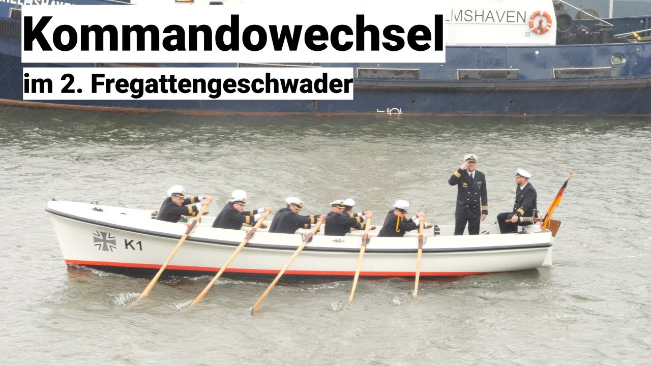 Kommandowechsel im 2. Fregattengeschwader oder: Wenn Offiziere offen sprechen.