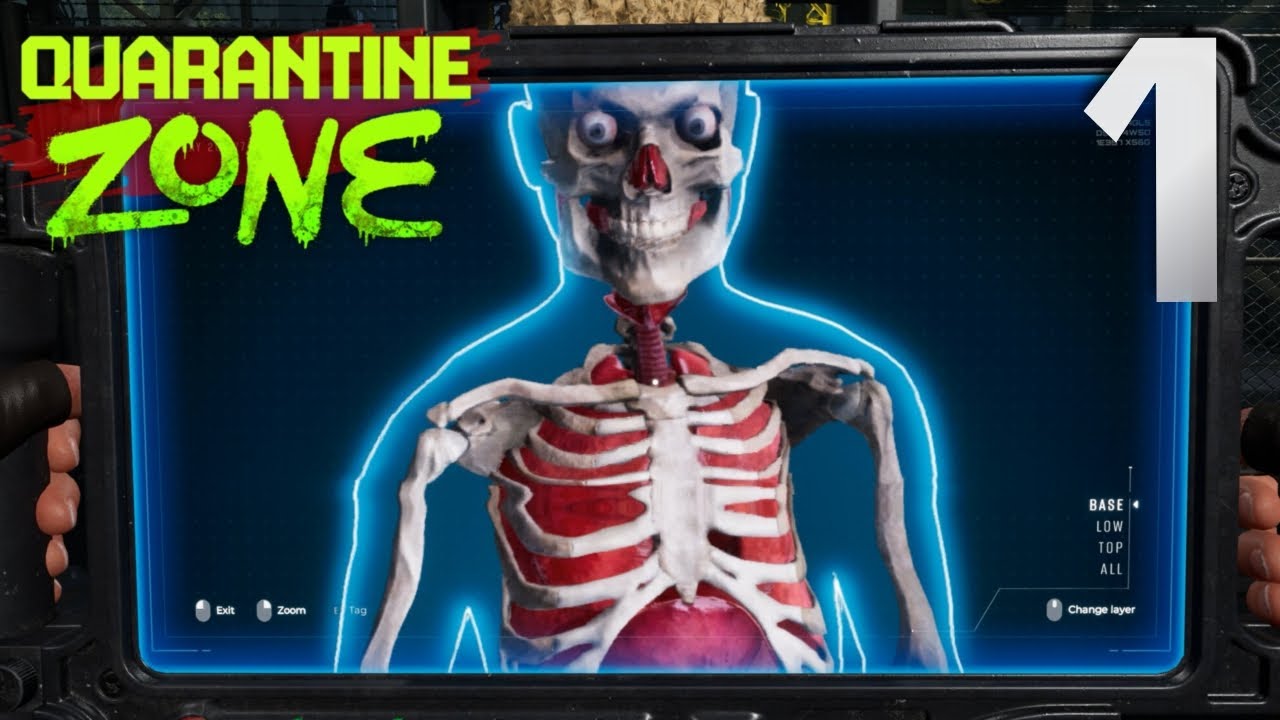 Trạm kiểm tra Zombie | Game offline | Quarantine Zone The Last Check | Phần 1