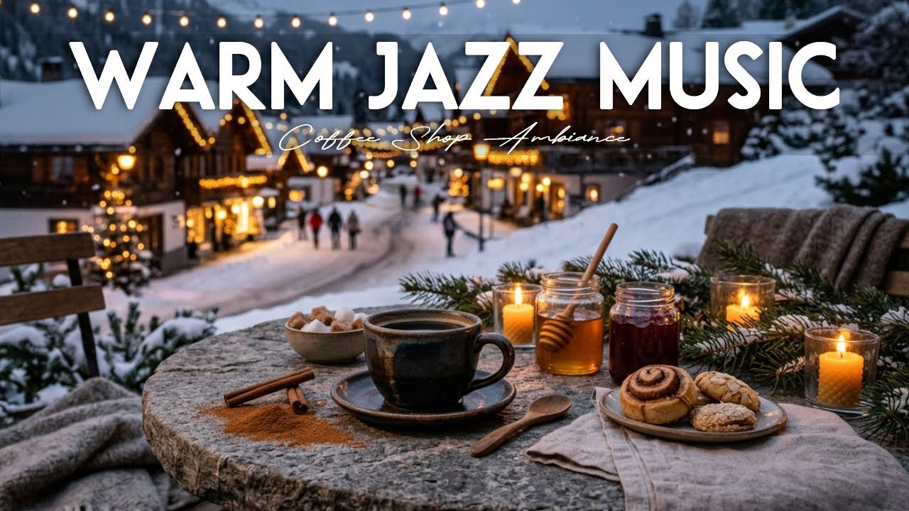 Warm Jazz Music☕Bossa Nova Instrumental & Relaxing Jazz Cafe Music for Studying