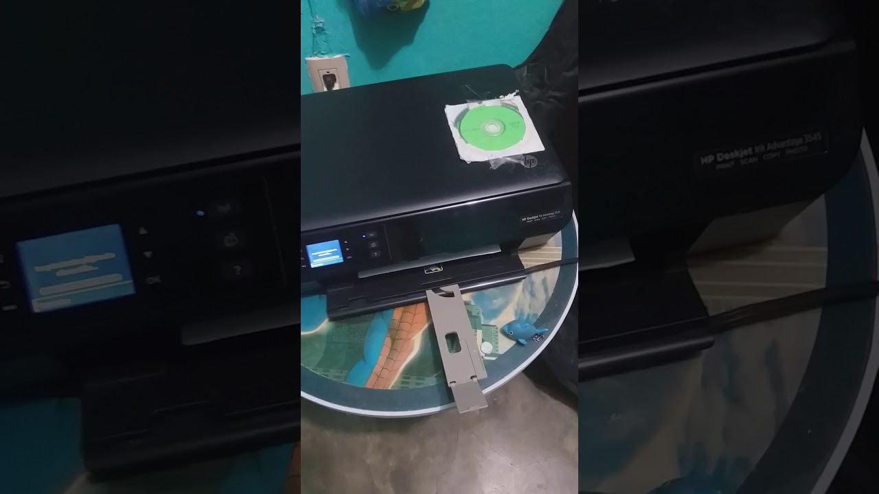 Cambiar cartuchos a impresora inalámbrica HP Deskjet Ink Advantage 3545. Vincular a laptop W10.