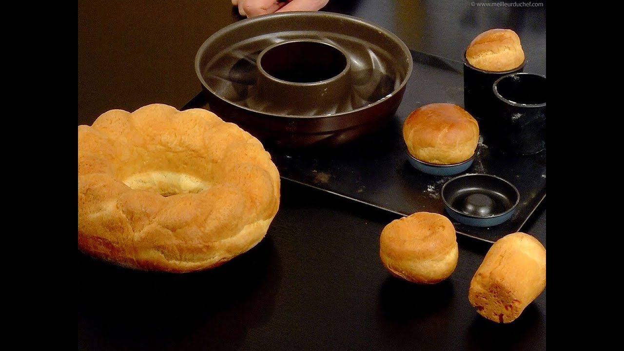 La Pâte à Savarin et Baba - Technique de base en cuisine en vidéo