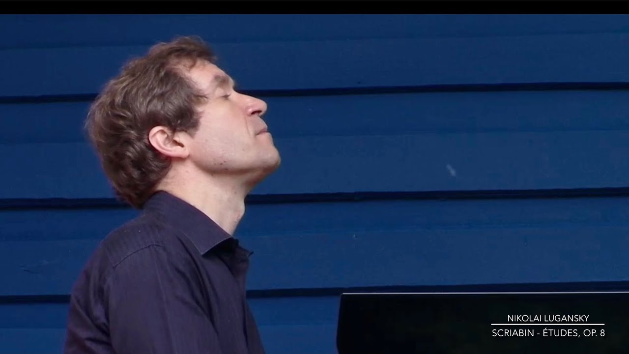 Lugansky - Scriabin Etudes, Op. 8 (Concert at Ivanovka)