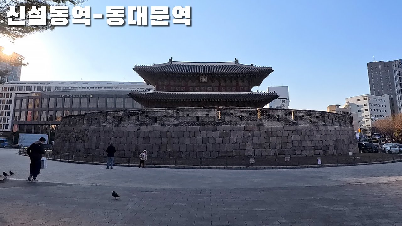 신설동역–동대문역 걷기 / Walking from Sinseol-dong Station to Dongdaemun Station (Seoul, Korea) 4K