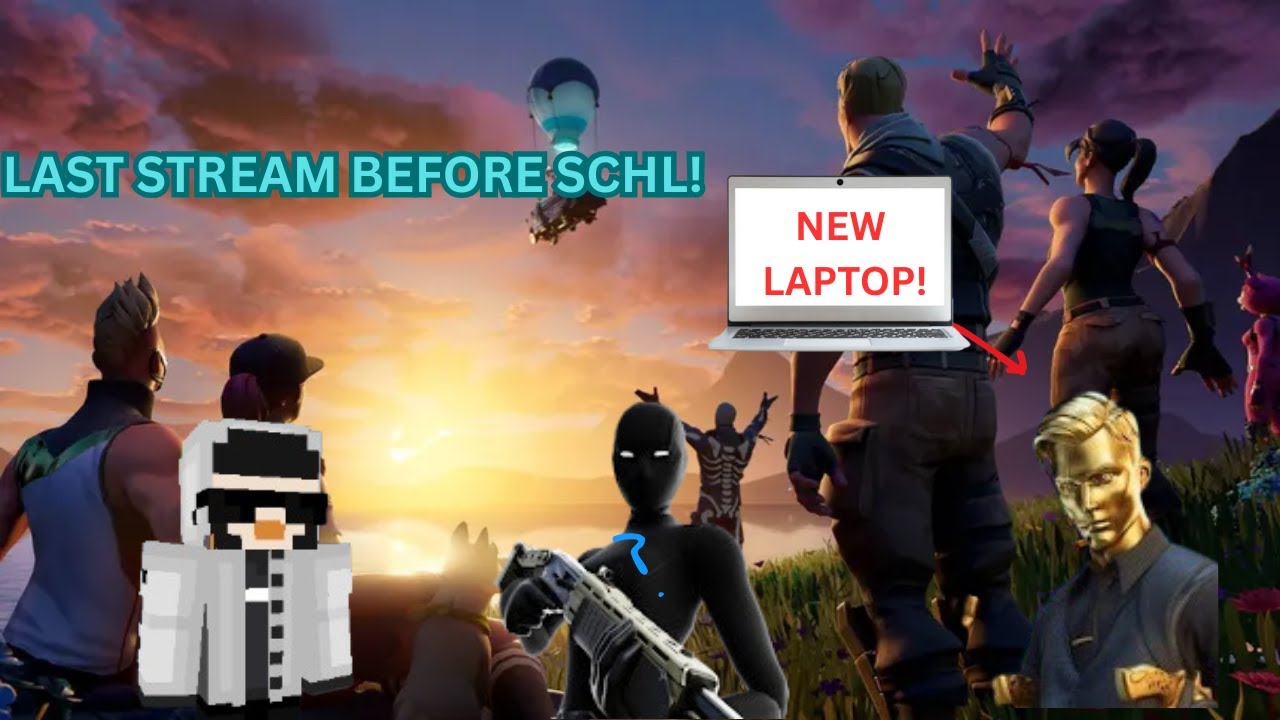 🔴LIVE - Havlo got his new laptop! | Last stream before schl starts