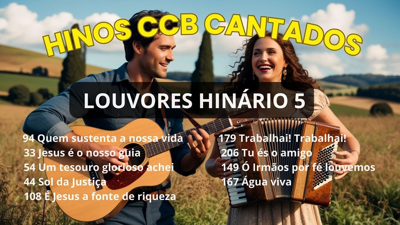 Hinos CCB CANTADOS coletânea de louvores VOL 1