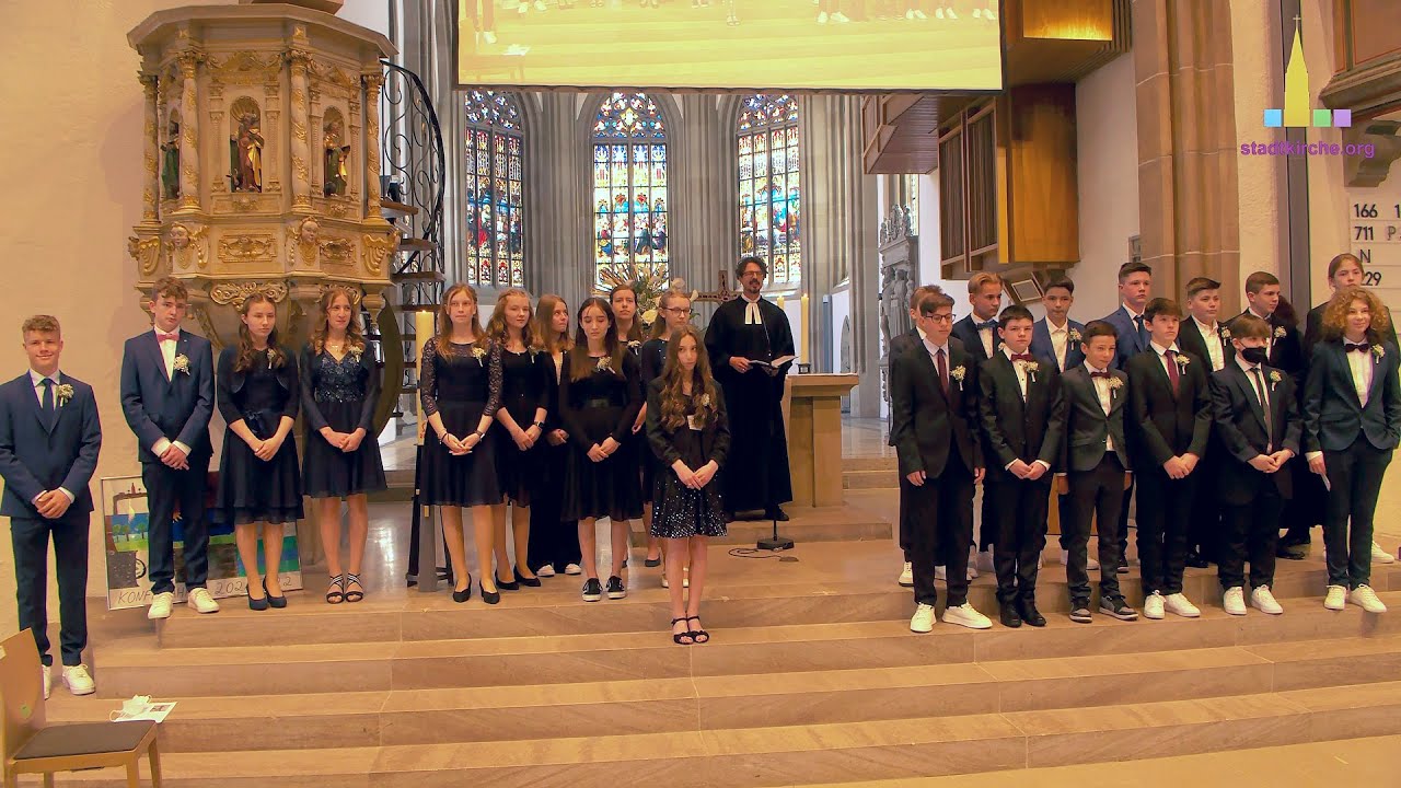 Gottesdienst zur Konfirmation 2022 mit Susanne Dworschak und Steffen Kläger-Lißmann | Livestream 🎬