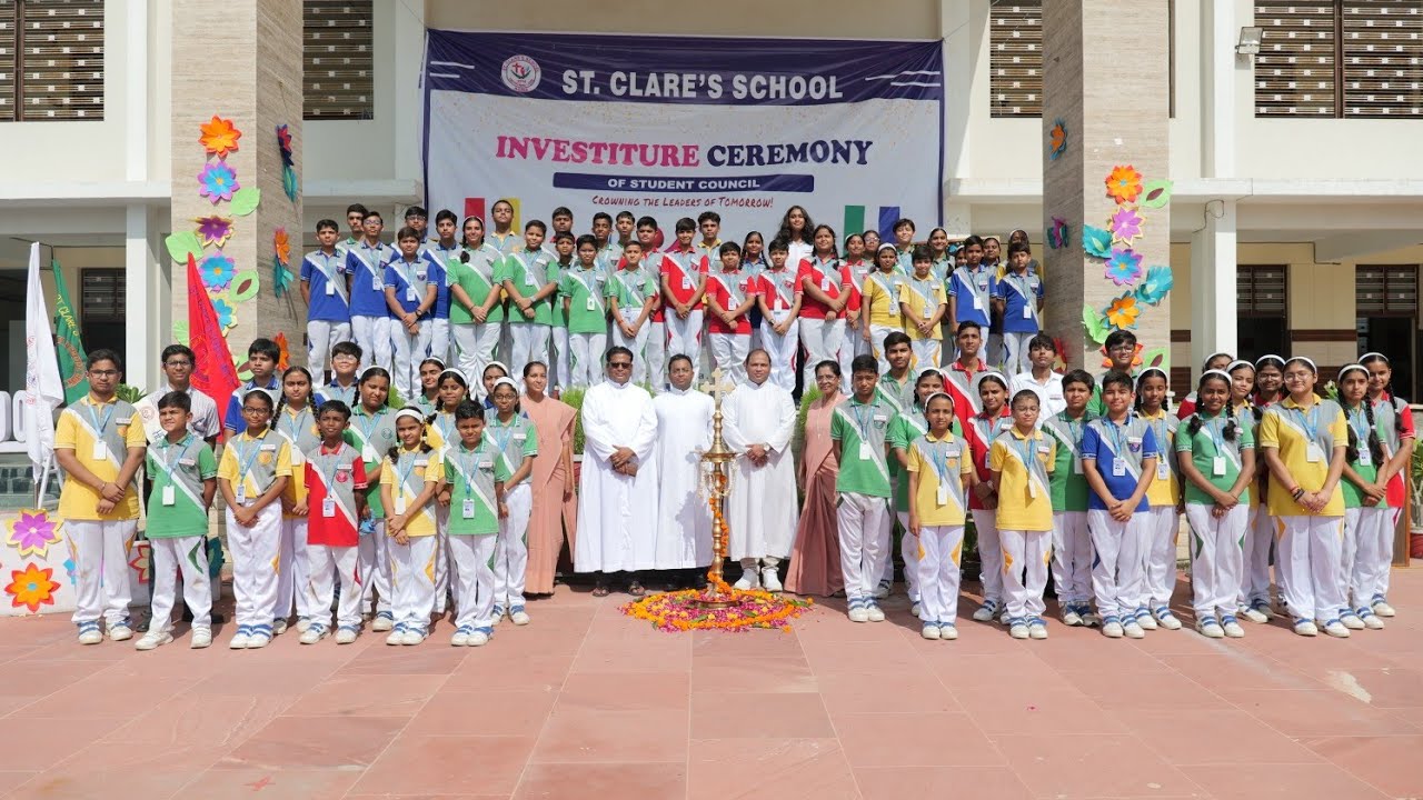 INVESTITURE CEREMONY (2025 - 2026) || ST. CLARE'S SCHOOL UNIT 2, KAULAKHA AGRA