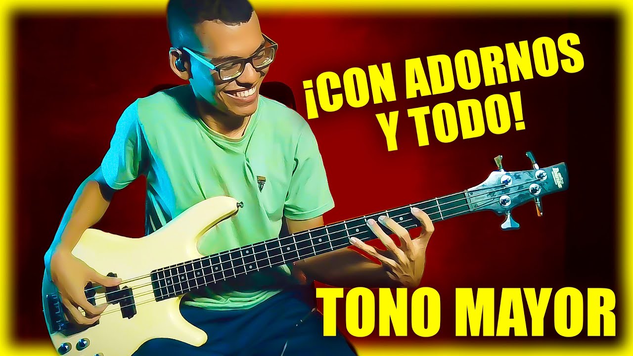 ¡Como tocar CORITOS Tono Mayor con el BAJO! (Los dejarás impresionados)