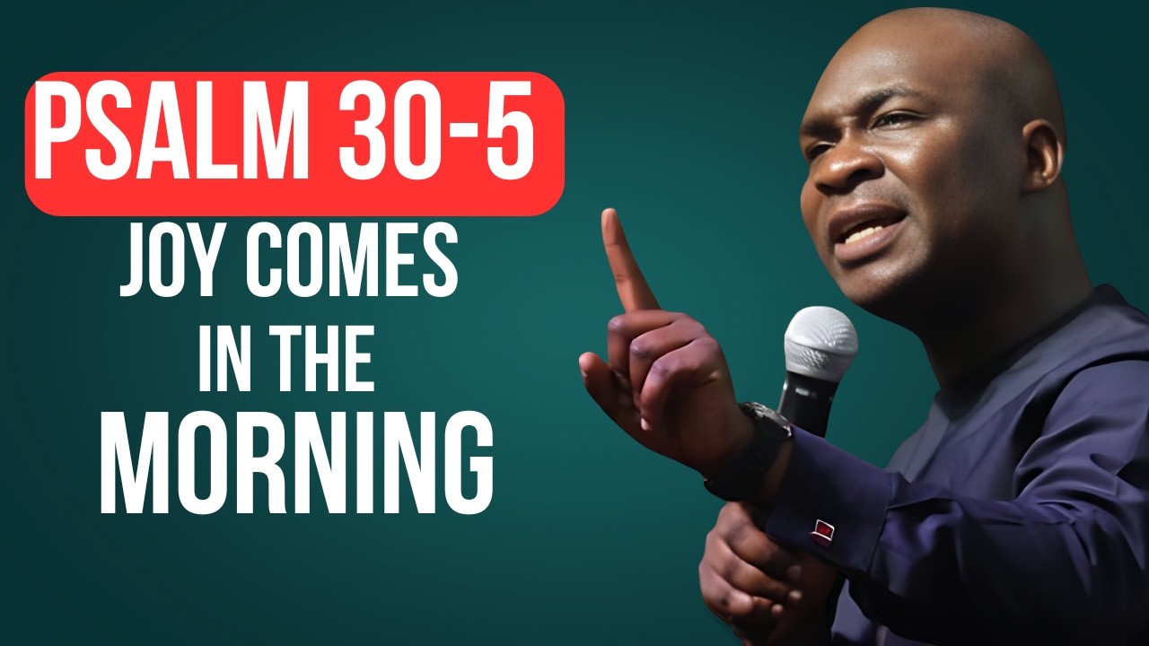 PSALM 30:5 | THE END OF YOUR NIGHT — PROPHETIC DECLARATIONS FOR JOY IN THE MORNING