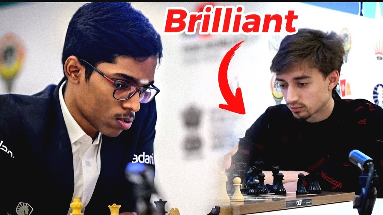 R. Praggnanandhaa vs Daniil Dubov | FIDE World Cup 2025, Round 4 Game 2