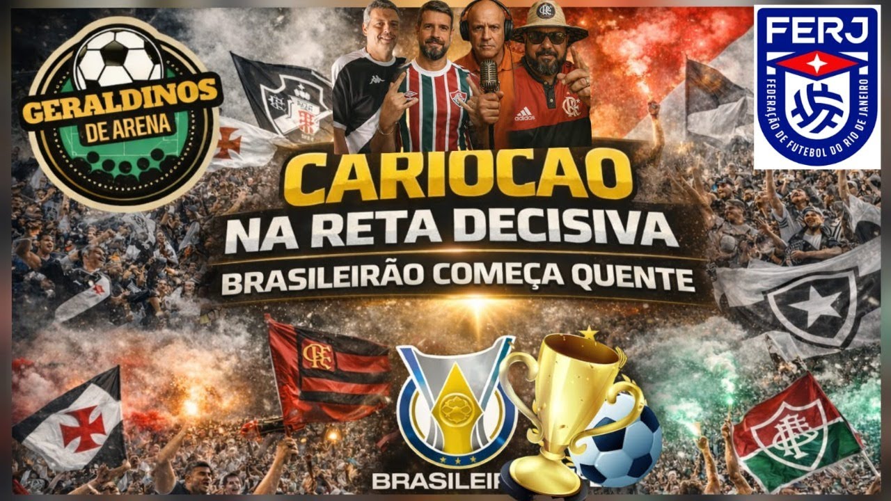 Cariocão26 na reta decisiva!#fla #flu #vasco #fogo #cariocao #brasileirao #futebol #viral #ferj #cbf