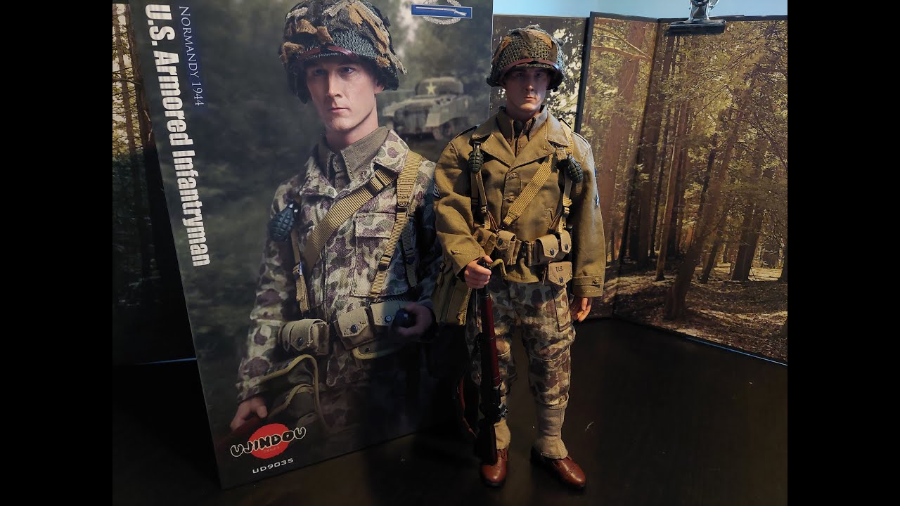 US Armored Infantryman Normandy 1944 - Ujindou 1/6 Scale Figure
