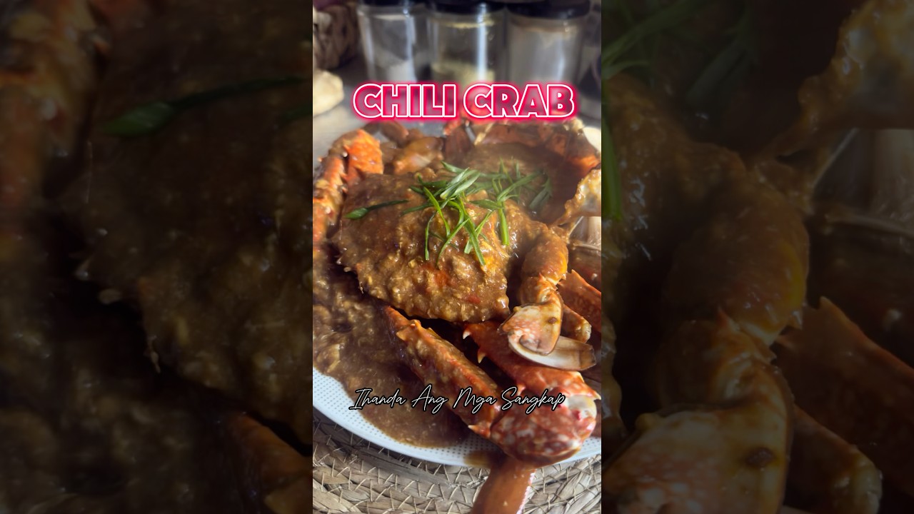 Chili Crab #food #cooking #recipe #seafood #crab #spicy #chili #singapore