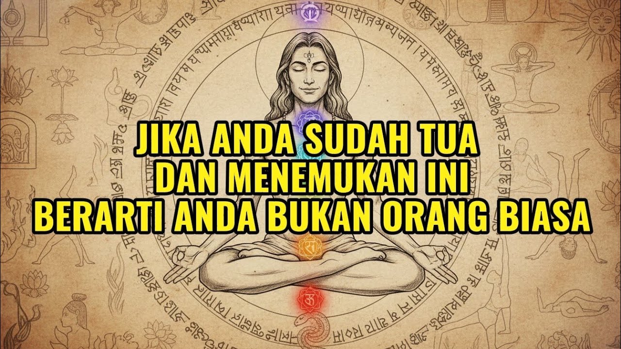 JIWA TERPILIH, JIKA ANDA SUDAH TUA DAN MENEMUKAN INI, BERARTI ANDA BUKAN ORANG BIASA