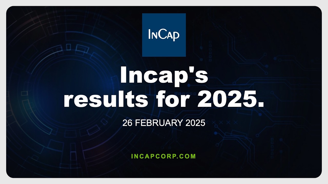 Webcast: Incap Group’s financial statements release for January–December 2025 | 26 February 2026