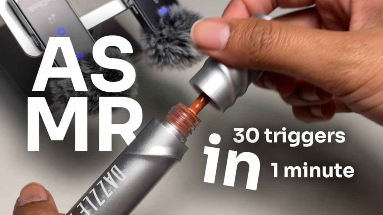ASMR 30 triggers in 1 minute