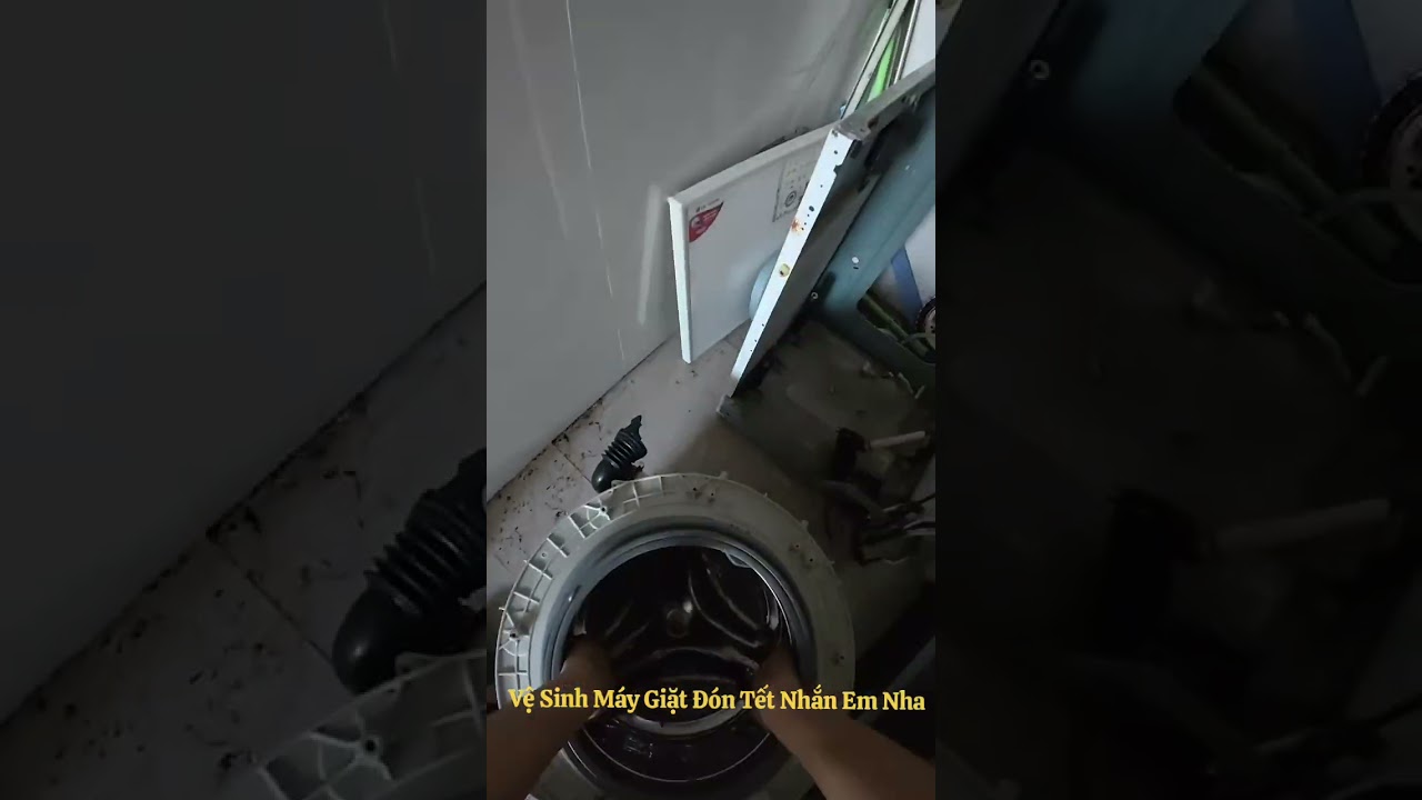 Vệ Sinh Máy Giặt LG Cửa Ngang 