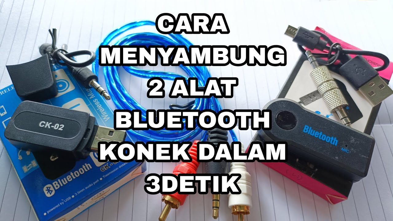 CARA MENGGUNAKAN USB BLUETOOTH 🔥 WIRELESS MUSIC RECEIVER‼️ BLUETOOTH SPEAKER