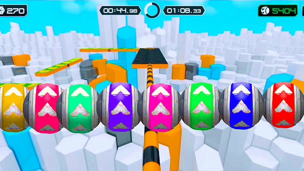 GYRO BALLS 🌈 All levels Gameplay Android iOS 💥 Nafxitrix Gaming Game 219 Gyrosphere Trials
