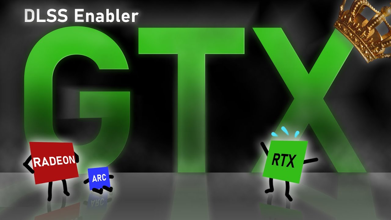 GTX isn't dead yet - Frame Gen and Upscaling Mod - DLSS Enabler (Replaces DLSS with FSR3 and XeSS)