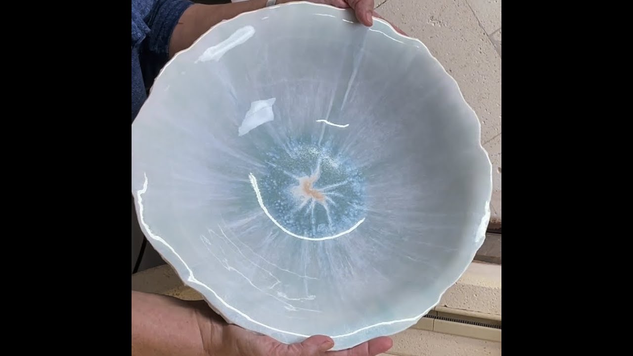 Kiln Opening 9 2 23 - New luster fire bowls and discussion of a slump mold