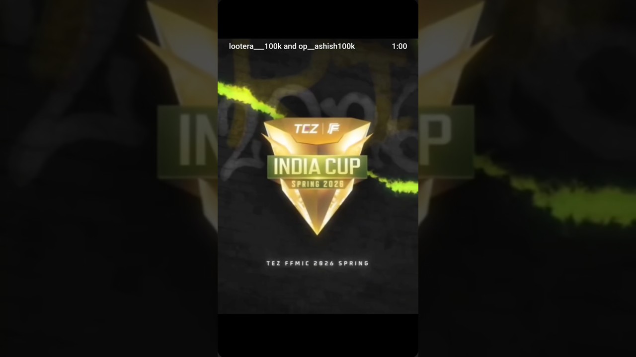 Free Fire ka FFIC Spring 2026 (Free Fire India Cup) finally announce ho chuka hai 🔥🇮🇳