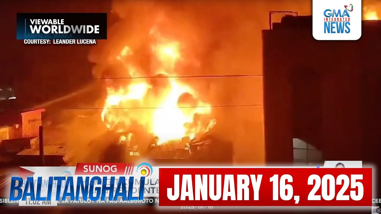 Balitanghali Express: January 16, 2025 [HD]