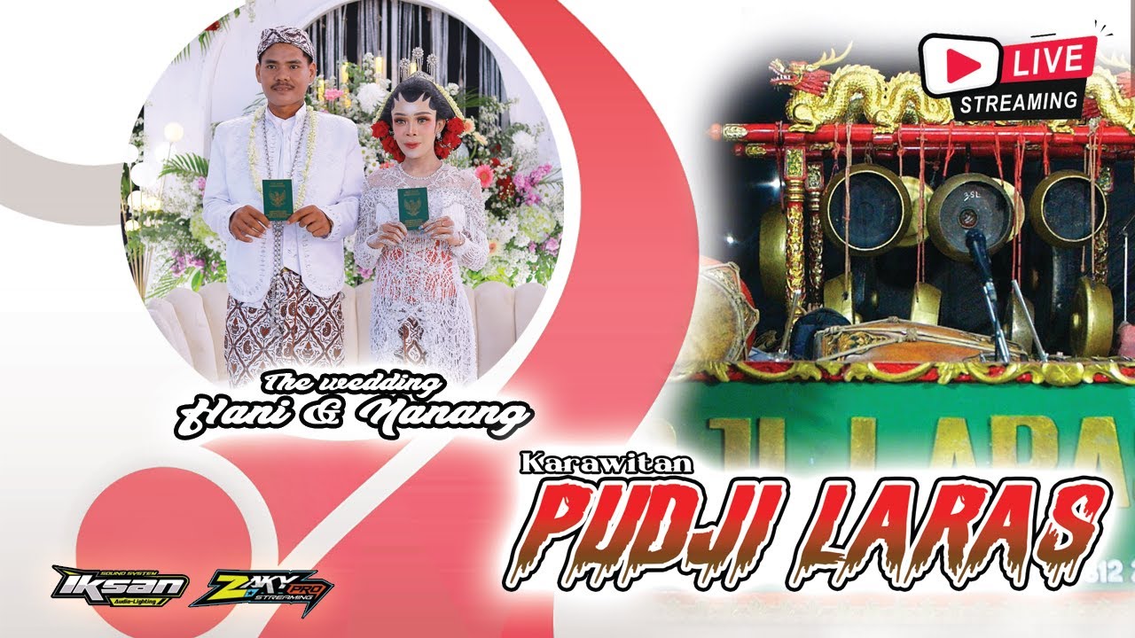 #live karawitan PUDJI LARAS || wedding  HANI & NANANG || IKSAN AUDIO || Jangkungharjo, 02 Feb 2026