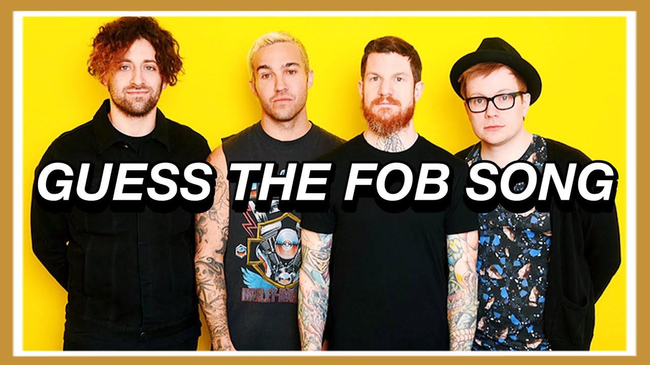 Угадай песню Fall Out Boy! 💛