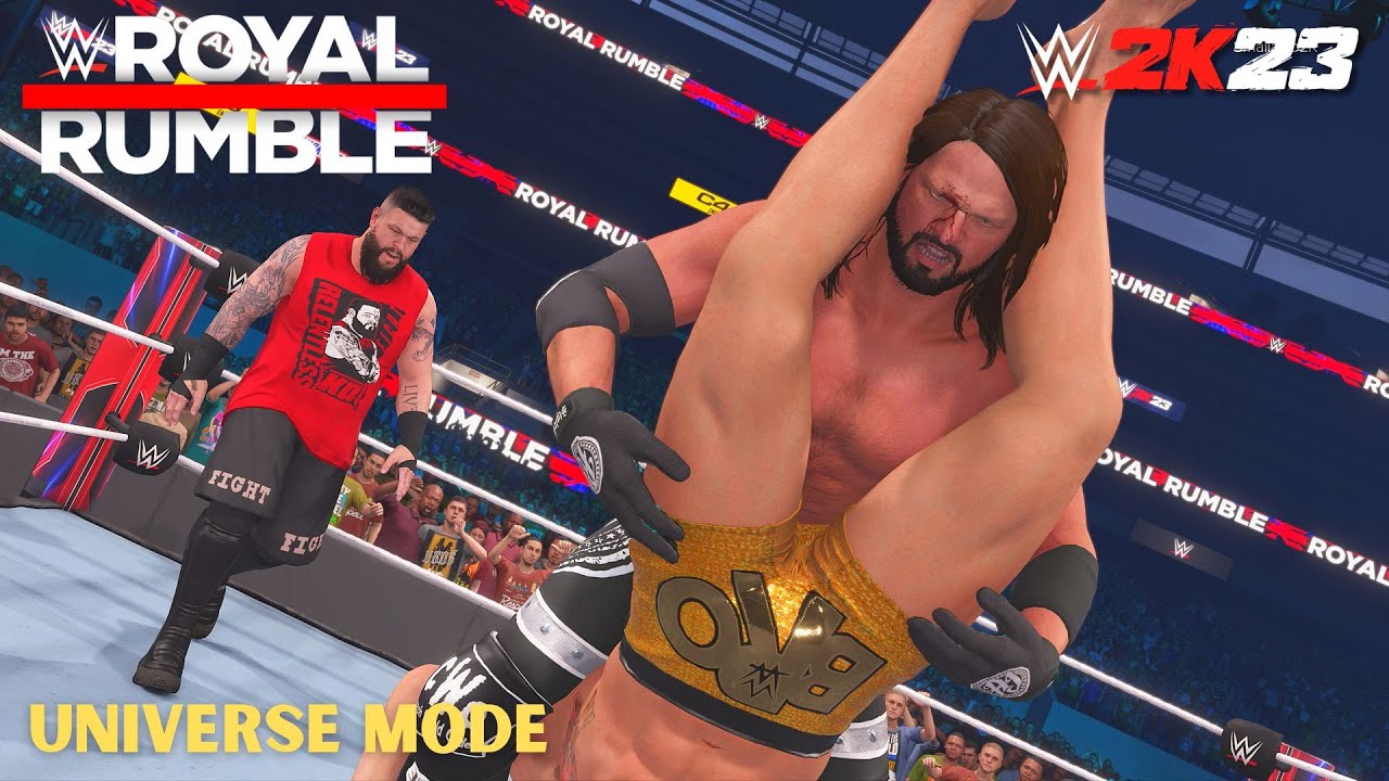 WWE ROYAL RUMBLE 2024 PPV (WWE 2K23 Universe Mode)