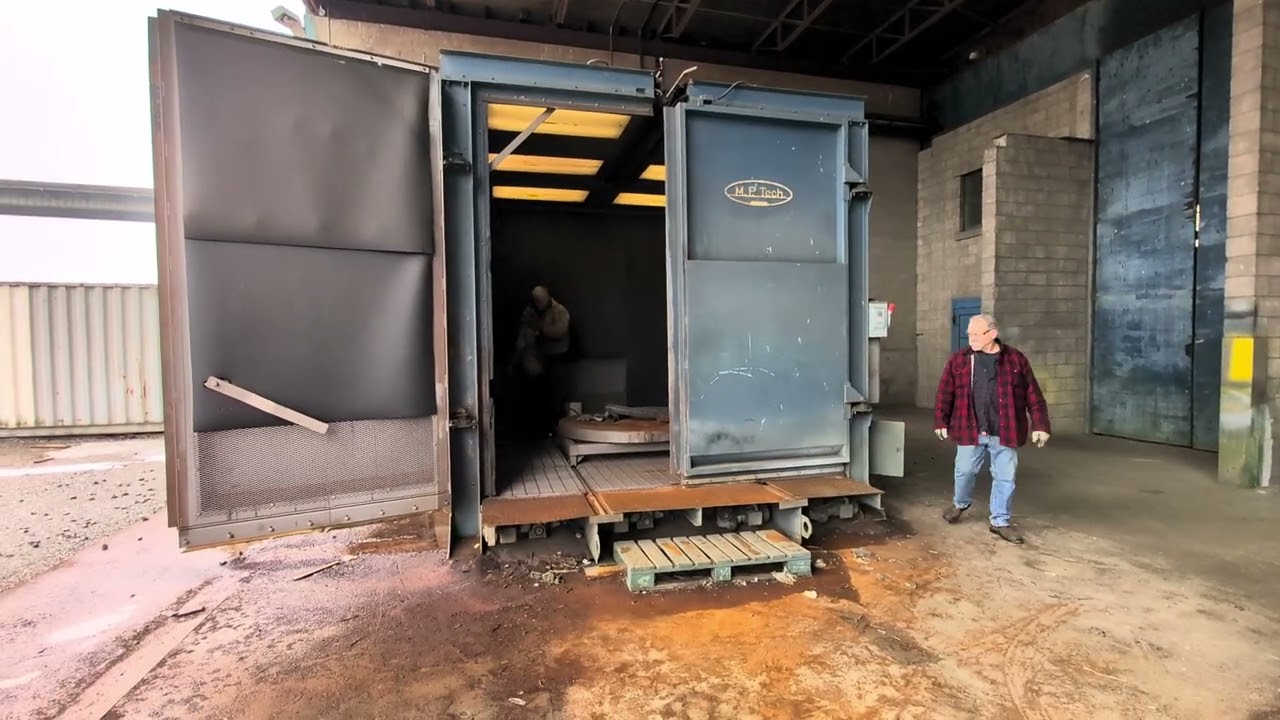 METAL PROCESSING TECHNOLOGIES SHOT BLAST BOOTH W/ RECLAIM