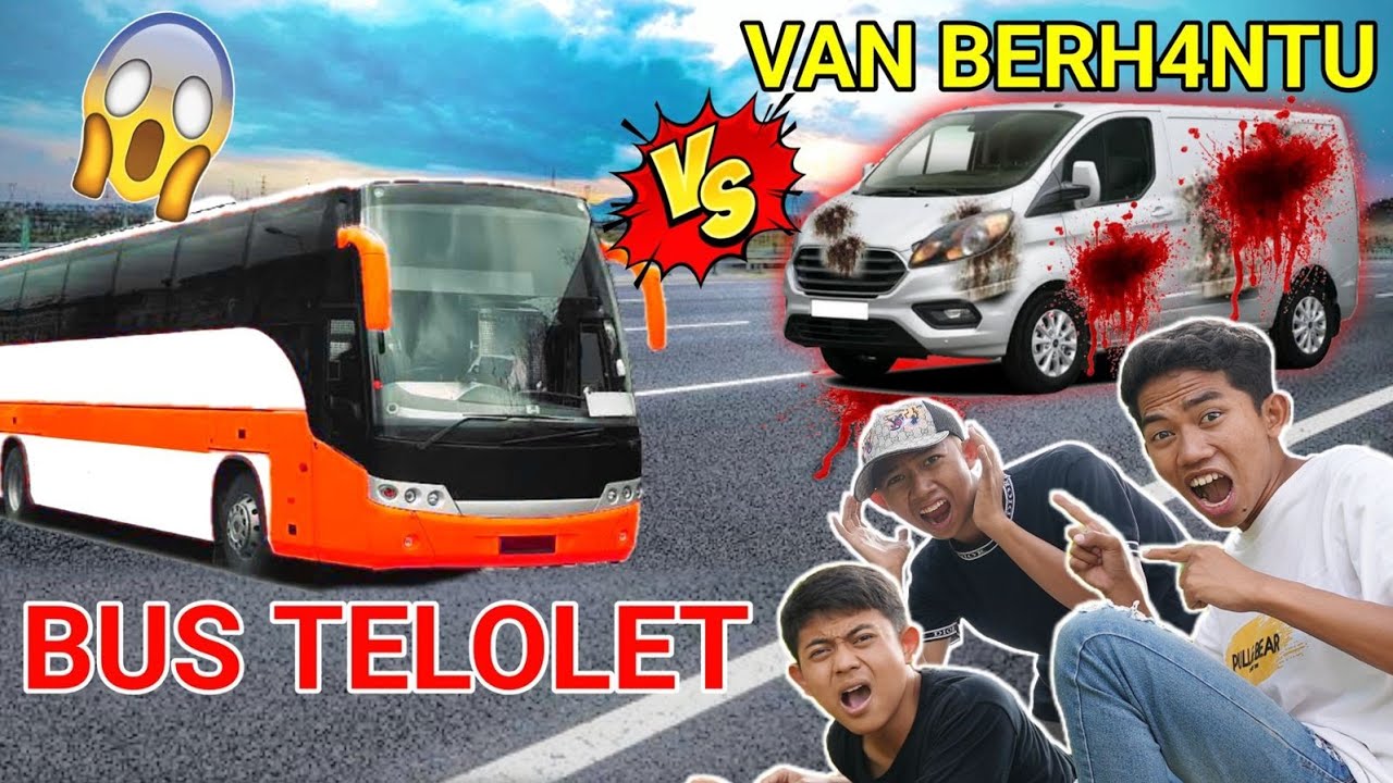 VAN BALIK KAMPUNG VS BUS TELOLET OM?? ANEH BANGET😱 | Mikael TubeHD