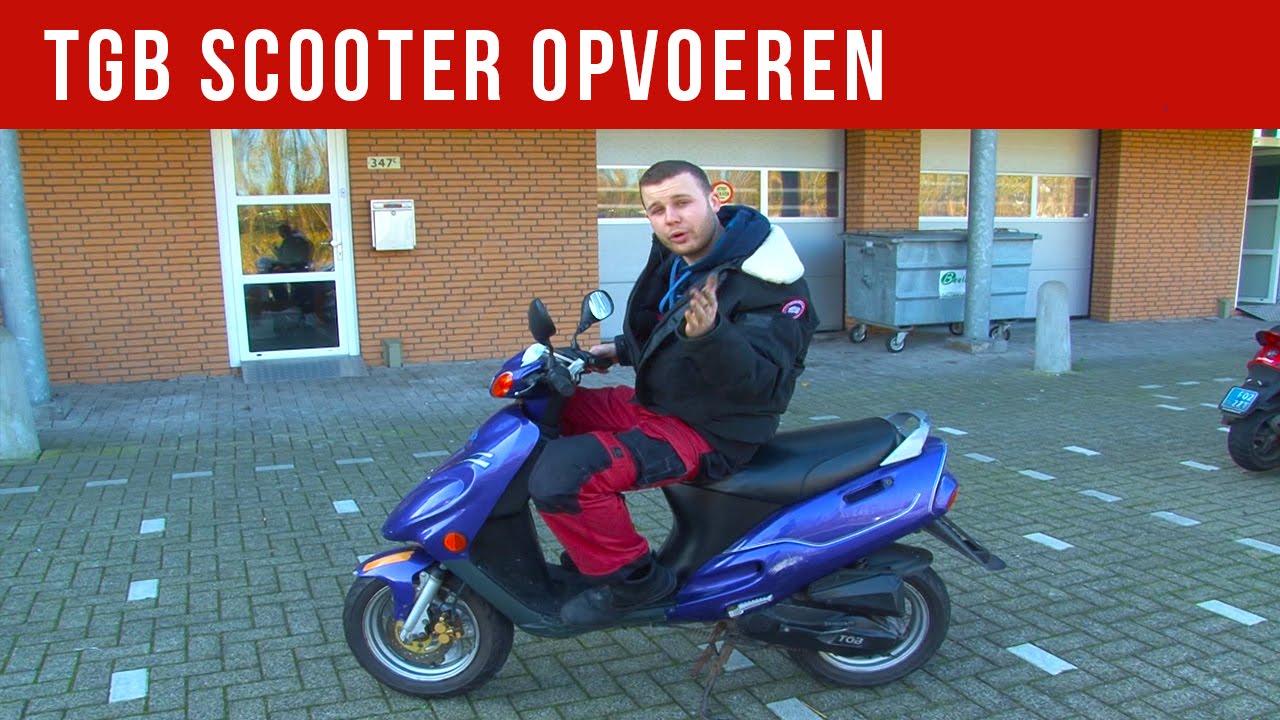 TGB SCOOTER OPVOEREN | VOL GAS MET JOEY