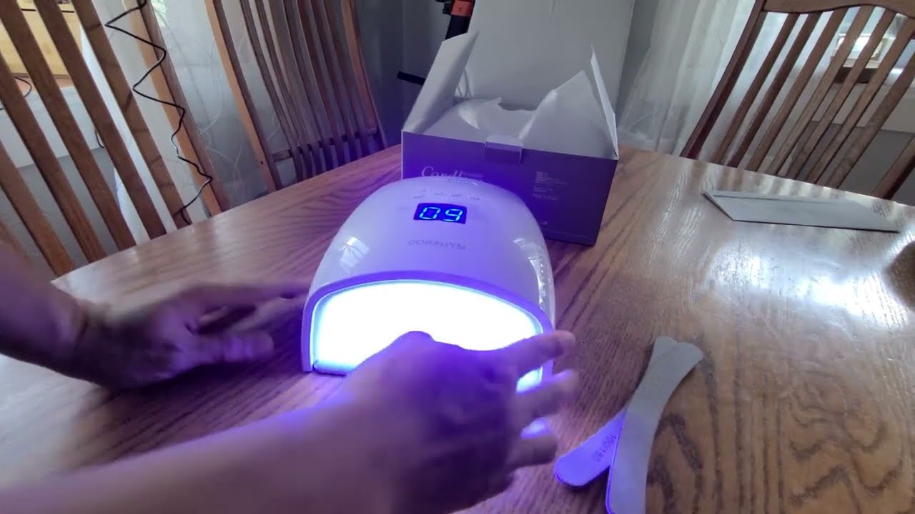 Rechargeable UV LED Nail Lamp, 66W Cordless Professional Gel Nail Lights Review, working like a pro