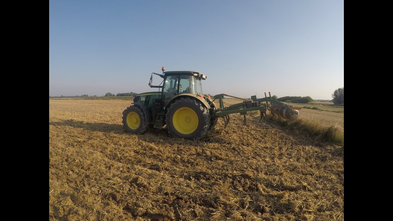 Uprawa pod rzepak 2023. John deere 6095MC