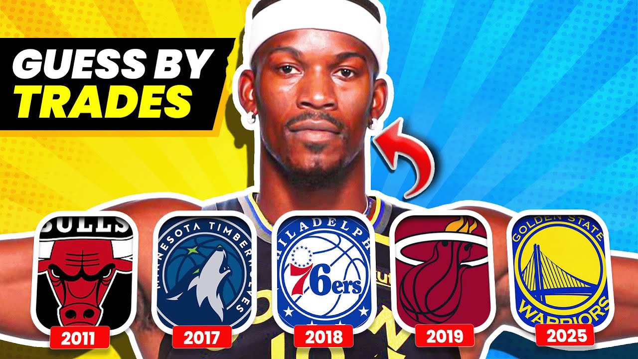 GUESS THE NBA PLAYER BY THEIR TRADES | NBA QUIZ 2025