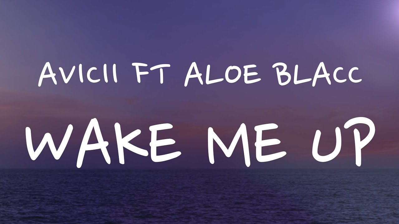 Avicii feat  Aloe Blacc - Wake Me Up (Lyrics)