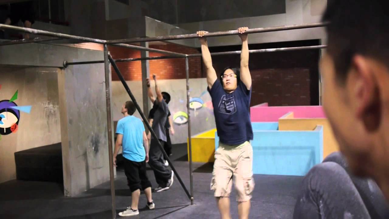 Learning Free Running - Ninja Warrior Training