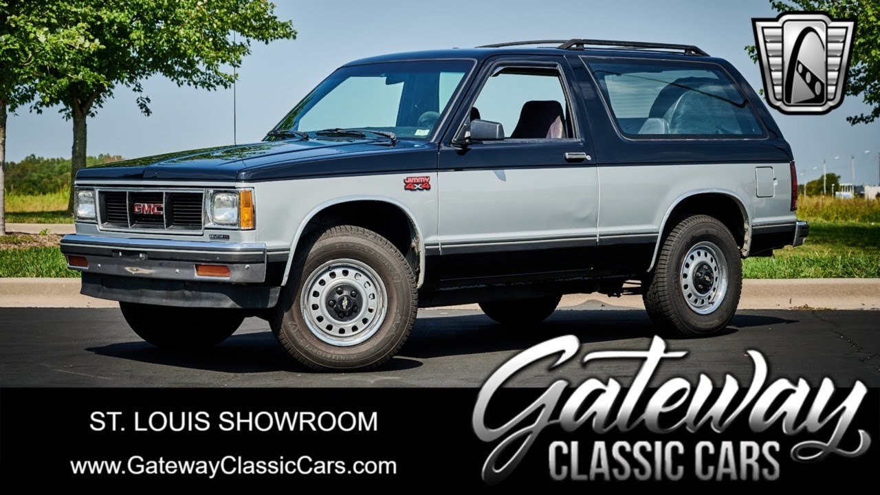 1985 GMC Jimmy 4x4 Gateway Classic Cars St. Louis  #9159
